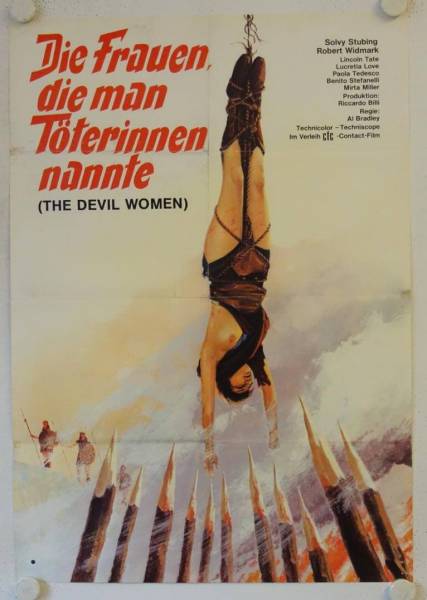 Die Frauen die man Töterinnen nannte originales deutsches Filmplakat